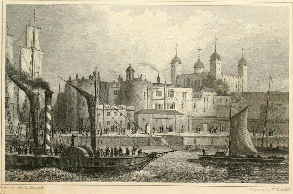 An illustration from London and its environs in the nineteenth century : illustrated by a series of views from original drawings, 1831, leaf 258