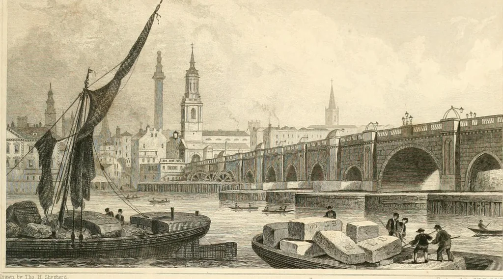 An illustration from London and its environs in the nineteenth century : illustrated by a series of views from original drawings, 1831, leaf 258