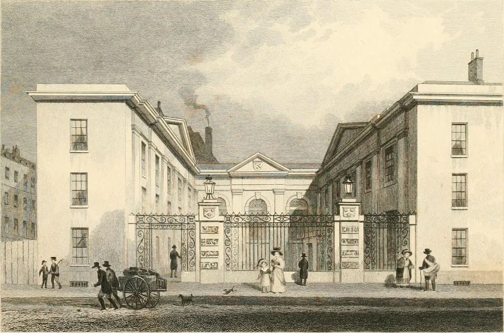 An illustration from London and its environs in the nineteenth century : illustrated by a series of views from original drawings, 1831, leaf 260