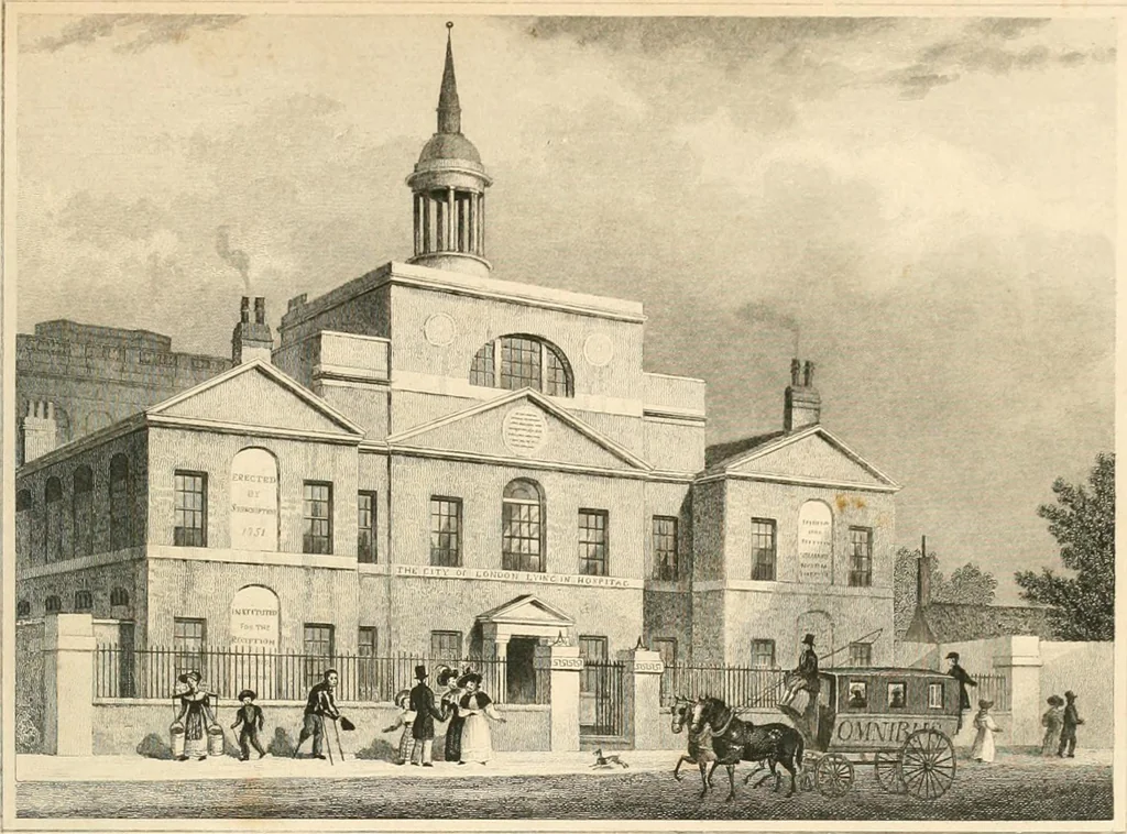 An illustration from London and its environs in the nineteenth century : illustrated by a series of views from original drawings, 1831, leaf 264