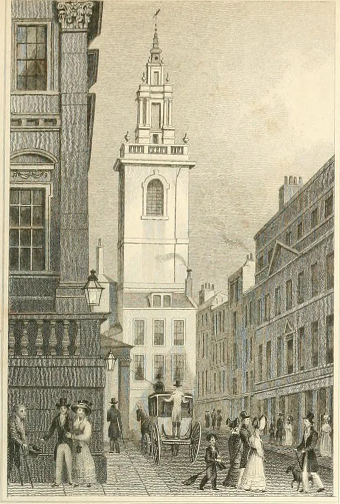An illustration from London and its environs in the nineteenth century : illustrated by a series of views from original drawings, 1831, leaf 266