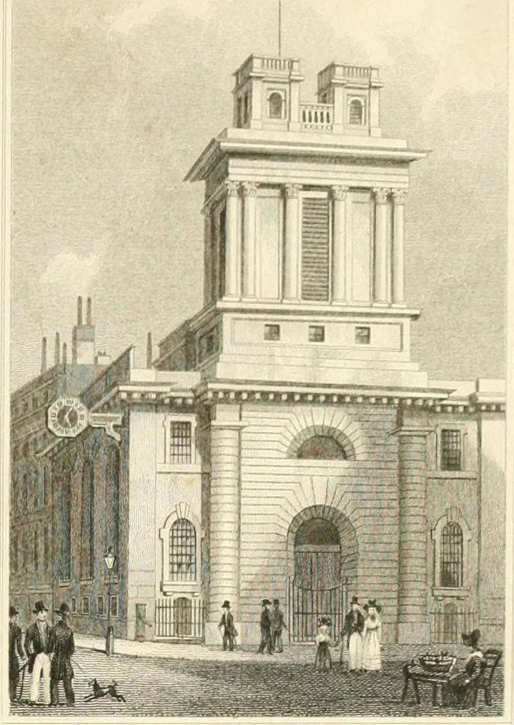 An illustration from London and its environs in the nineteenth century : illustrated by a series of views from original drawings, 1831, leaf 266