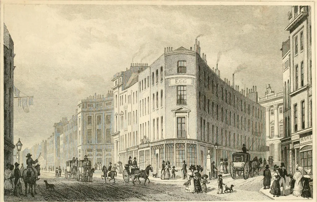 An illustration from London and its environs in the nineteenth century : illustrated by a series of views from original drawings, 1831, leaf 268