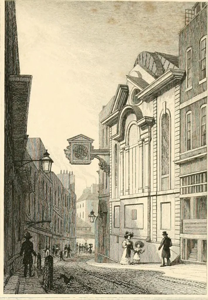 An illustration from London and its environs in the nineteenth century : illustrated by a series of views from original drawings, 1831, leaf 270