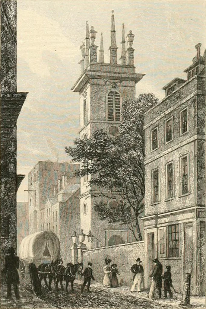 An illustration from London and its environs in the nineteenth century : illustrated by a series of views from original drawings, 1831, leaf 270