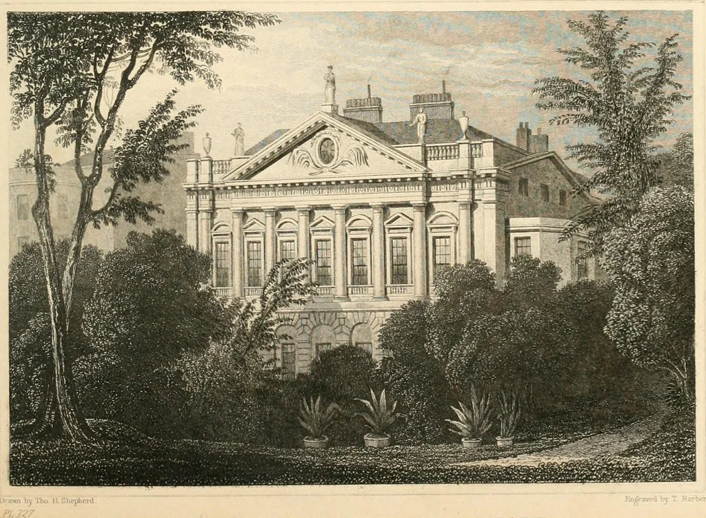 An illustration from London and its environs in the nineteenth century : illustrated by a series of views from original drawings, 1831, leaf 274