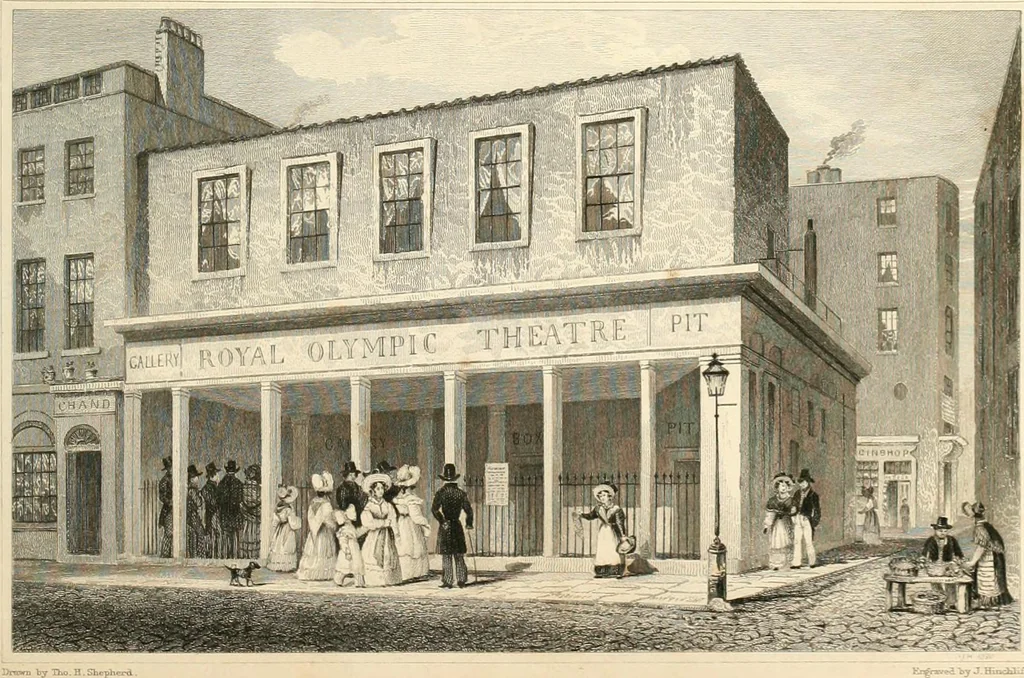 An illustration from London and its environs in the nineteenth century : illustrated by a series of views from original drawings, 1831, leaf 278