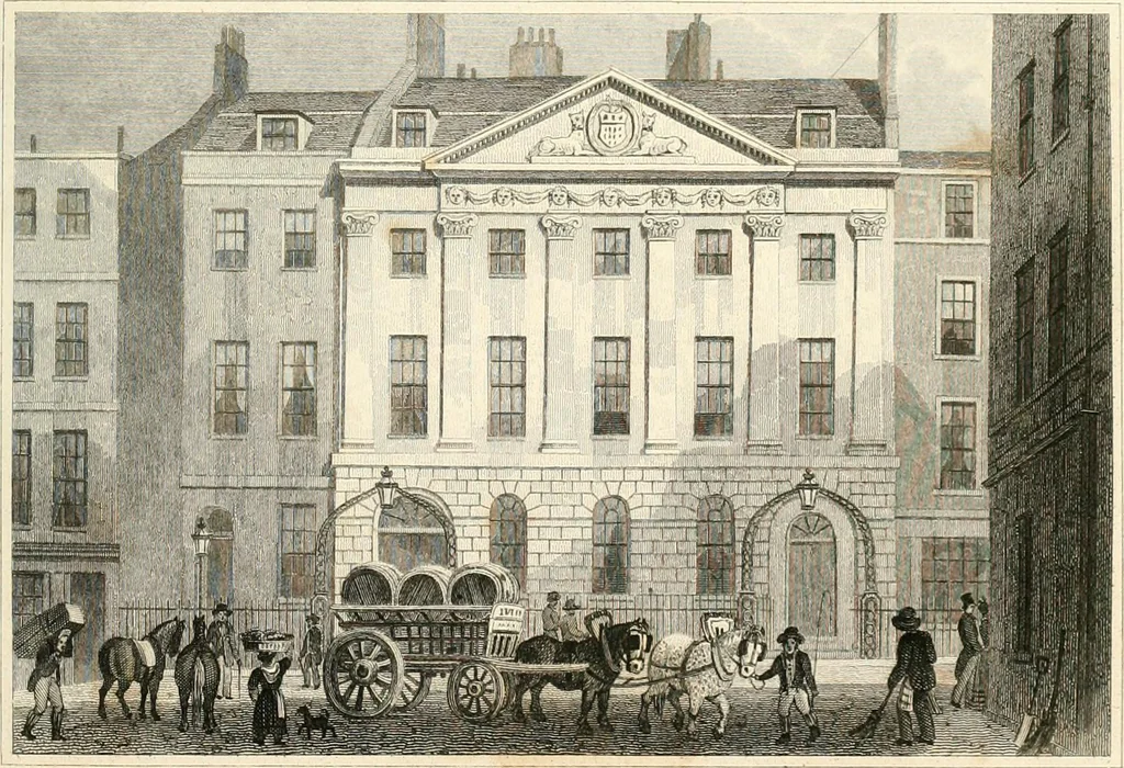 An illustration from London and its environs in the nineteenth century : illustrated by a series of views from original drawings, 1831, leaf 280