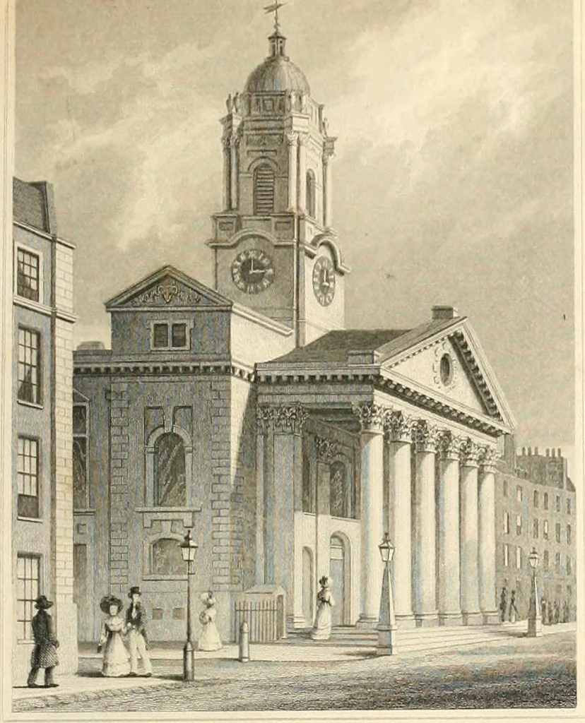 An illustration from London and its environs in the nineteenth century : illustrated by a series of views from original drawings, 1831, leaf 284