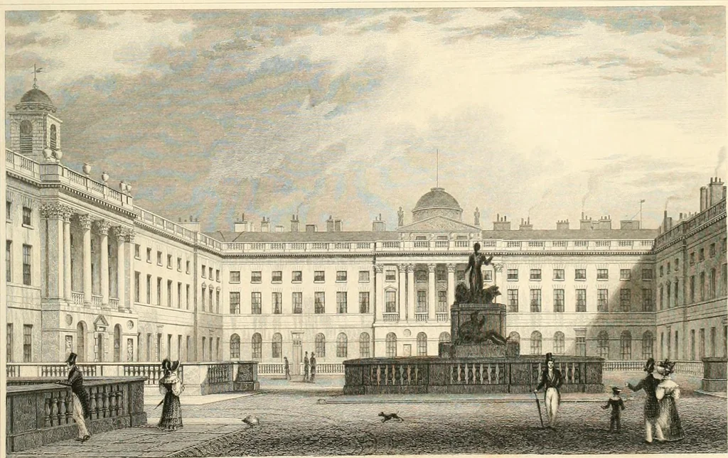 An illustration from London and its environs in the nineteenth century : illustrated by a series of views from original drawings, 1831, leaf 284