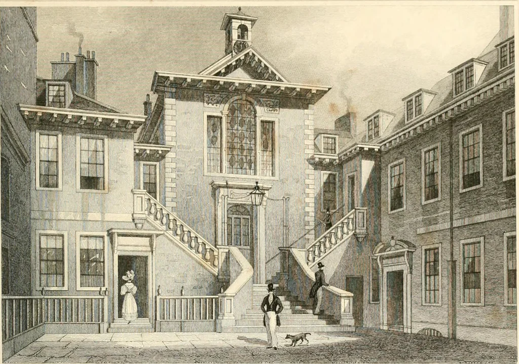 An illustration from London and its environs in the nineteenth century : illustrated by a series of views from original drawings, 1831, leaf 286
