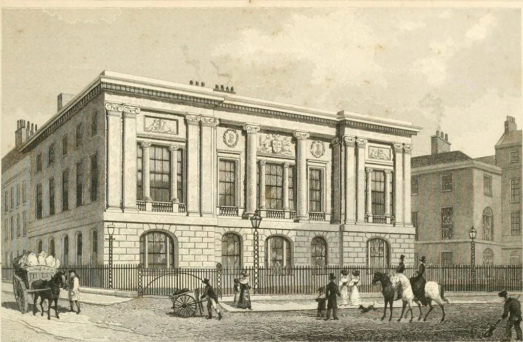 An illustration from London and its environs in the nineteenth century : illustrated by a series of views from original drawings, 1831, leaf 288