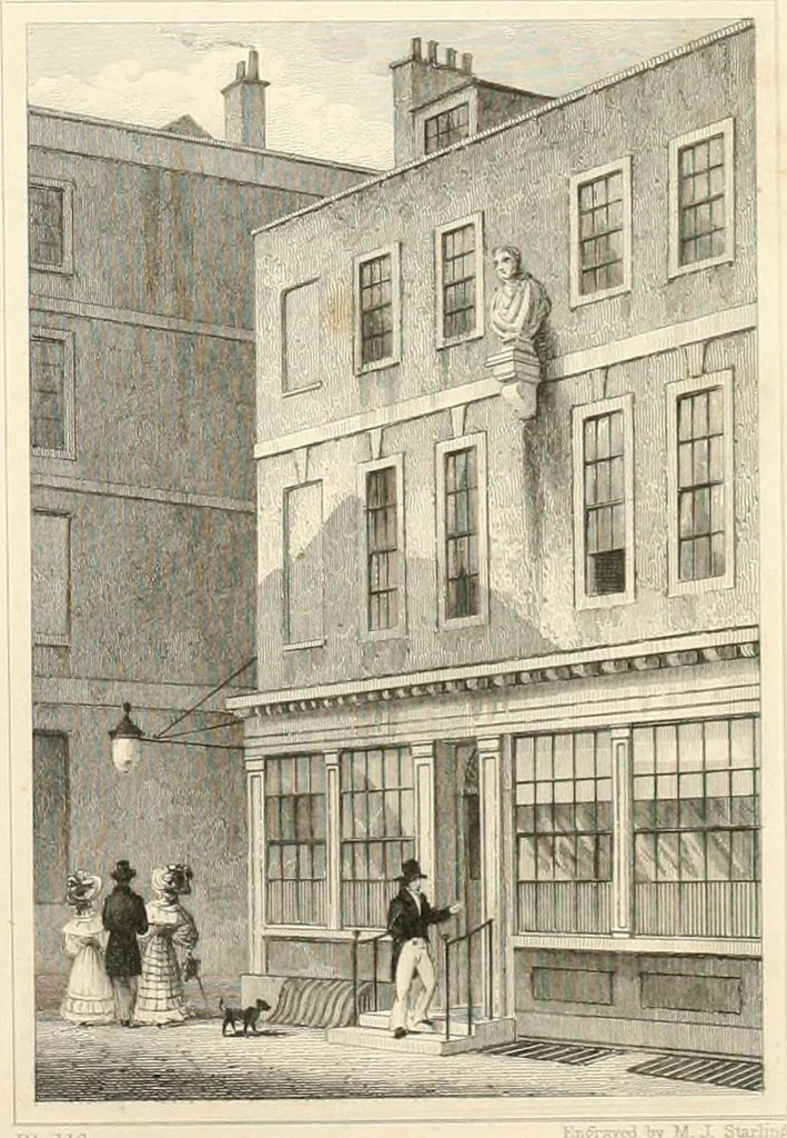 An illustration from London and its environs in the nineteenth century : illustrated by a series of views from original drawings, 1831, leaf 290