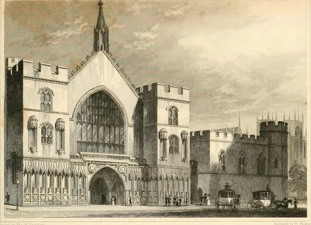 An illustration from London and its environs in the nineteenth century : illustrated by a series of views from original drawings, 1831, leaf 292