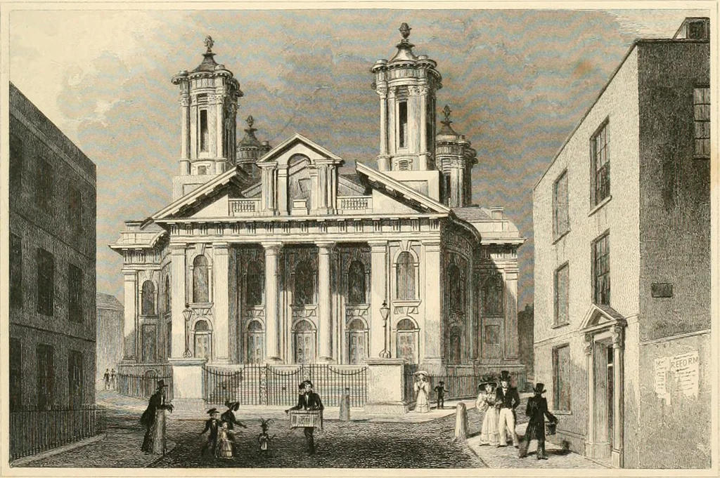 An illustration from London and its environs in the nineteenth century : illustrated by a series of views from original drawings, 1831, leaf 292