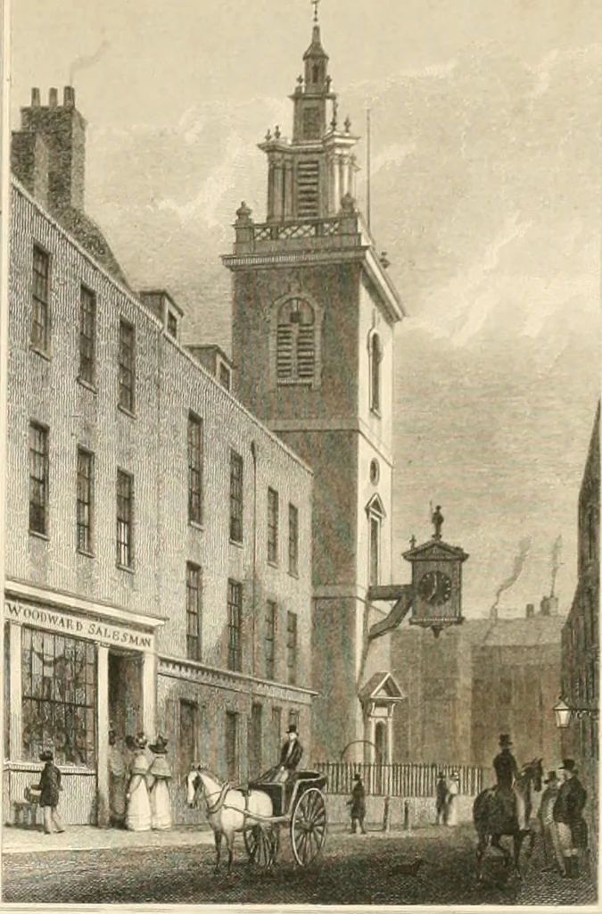An illustration from London and its environs in the nineteenth century : illustrated by a series of views from original drawings, 1831, leaf 294