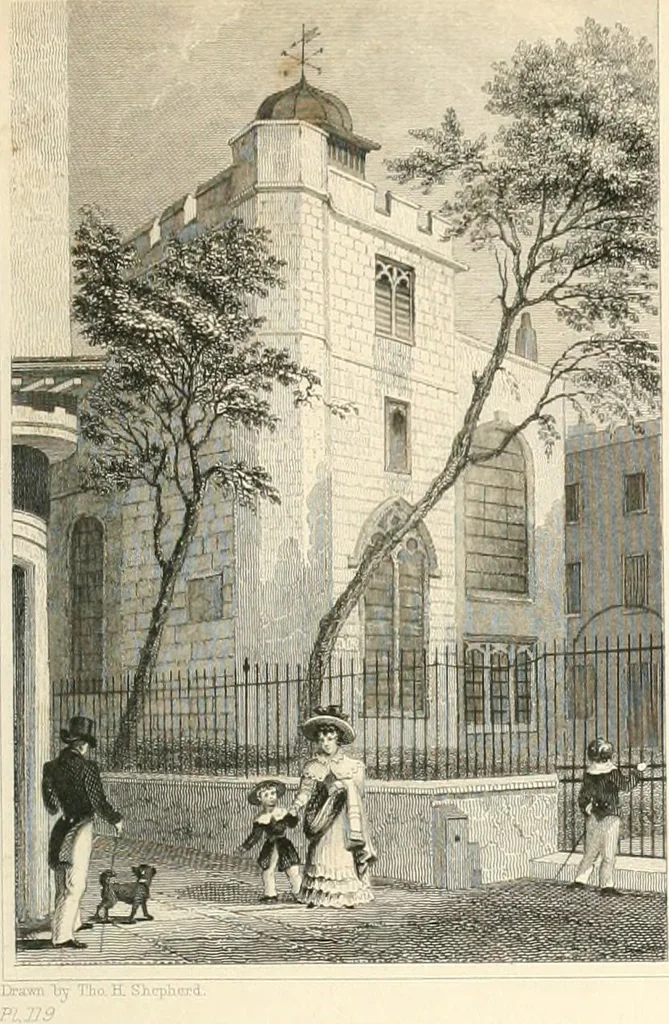 An illustration from London and its environs in the nineteenth century : illustrated by a series of views from original drawings, 1831, leaf 296