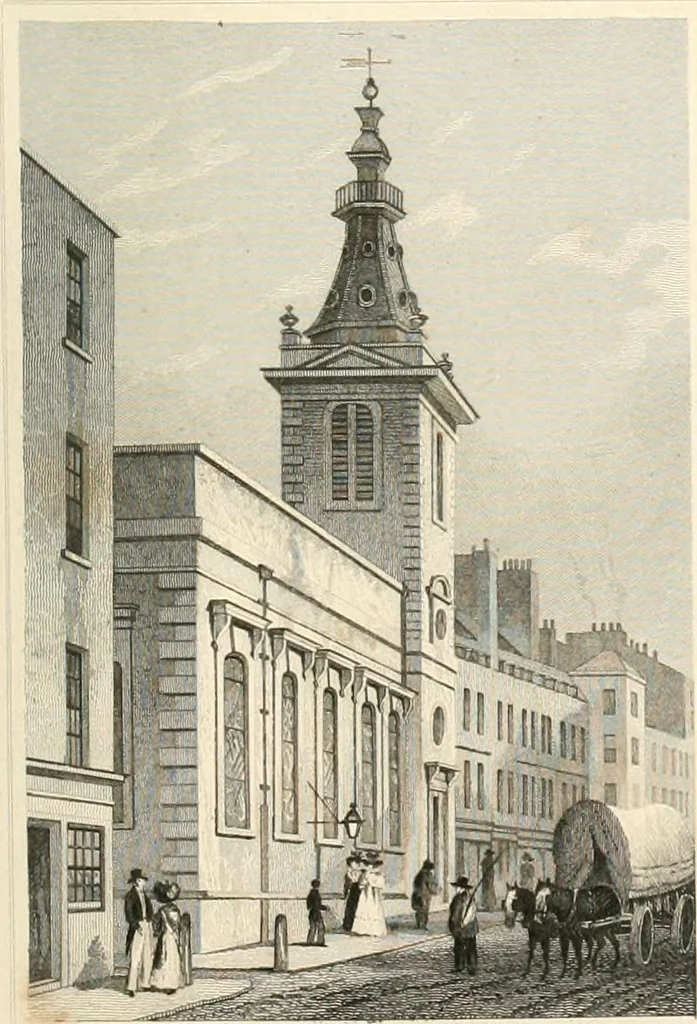An illustration from London and its environs in the nineteenth century : illustrated by a series of views from original drawings, 1831, leaf 296
