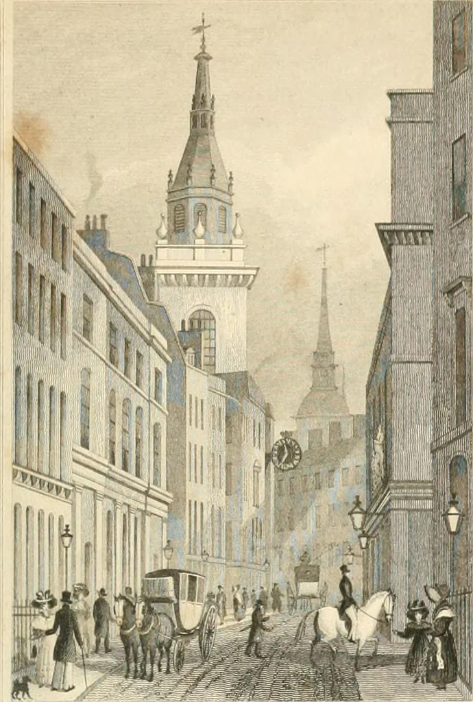 An illustration from London and its environs in the nineteenth century : illustrated by a series of views from original drawings, 1831, leaf 300
