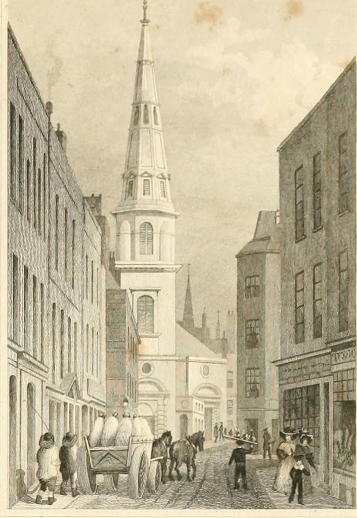 An illustration from London and its environs in the nineteenth century : illustrated by a series of views from original drawings, 1831, leaf 300