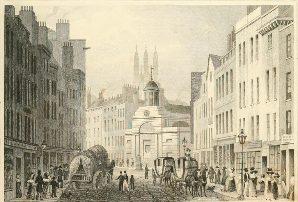 An illustration from London and its environs in the nineteenth century : illustrated by a series of views from original drawings, 1831, leaf 300