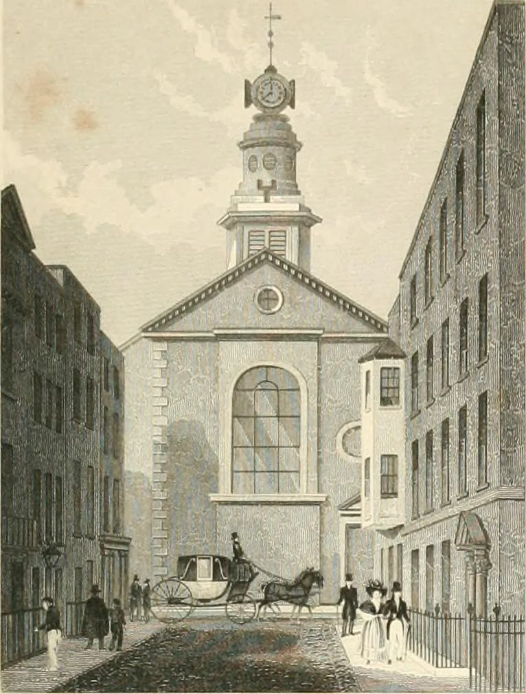 An illustration from London and its environs in the nineteenth century : illustrated by a series of views from original drawings, 1831, leaf 302