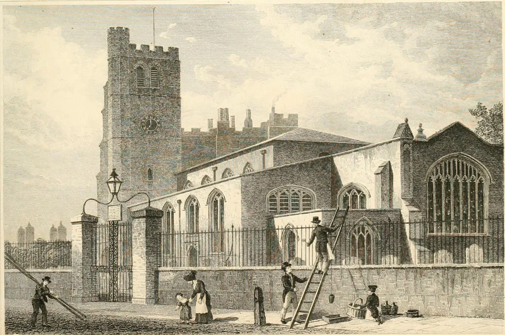 An illustration from London and its environs in the nineteenth century : illustrated by a series of views from original drawings, 1831, leaf 304