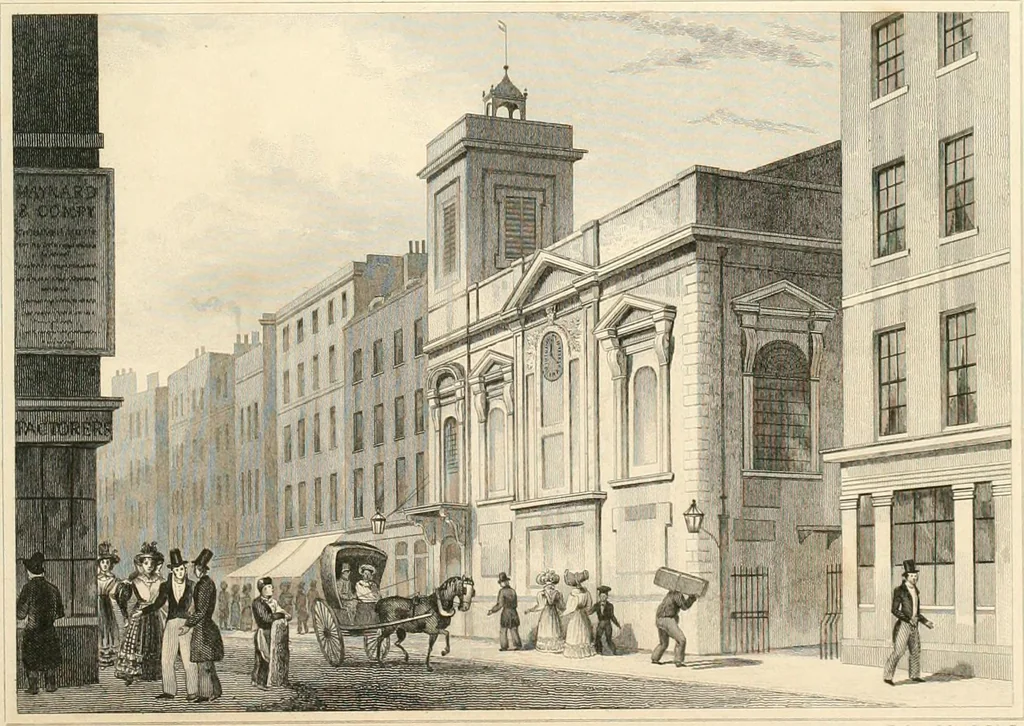 An illustration from London and its environs in the nineteenth century : illustrated by a series of views from original drawings, 1831, leaf 306