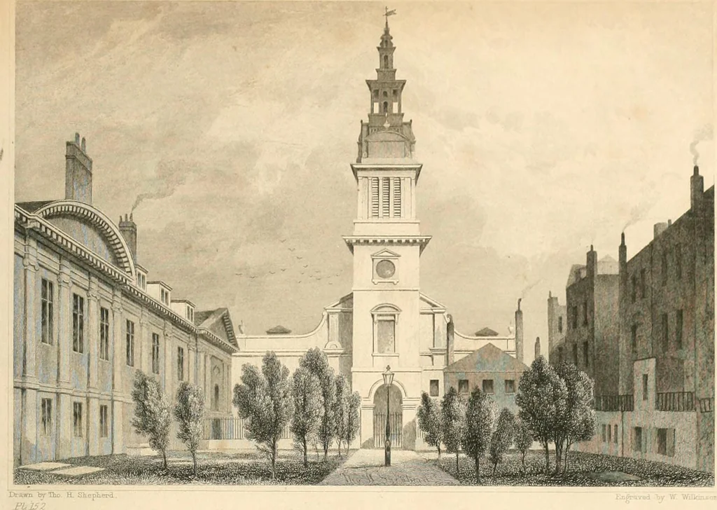 An illustration from London and its environs in the nineteenth century : illustrated by a series of views from original drawings, 1831, leaf 308