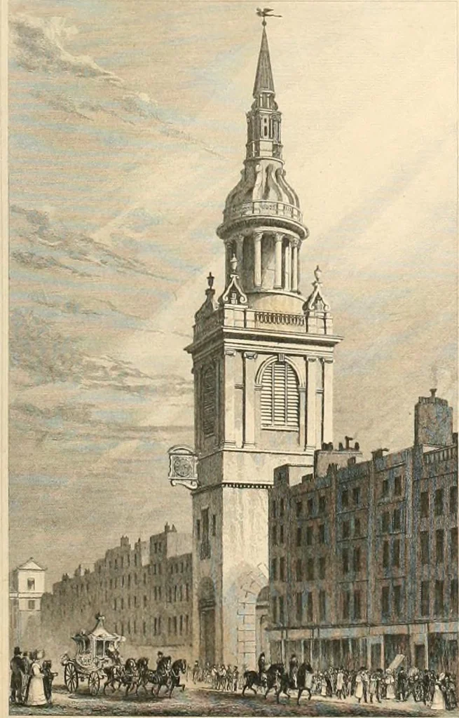 An illustration from London and its environs in the nineteenth century : illustrated by a series of views from original drawings, 1831, leaf 308