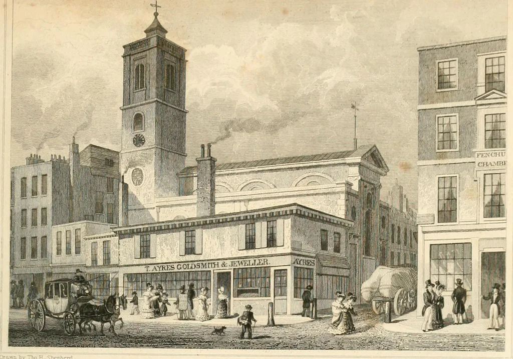 An illustration from London and its environs in the nineteenth century : illustrated by a series of views from original drawings, 1831, leaf 312