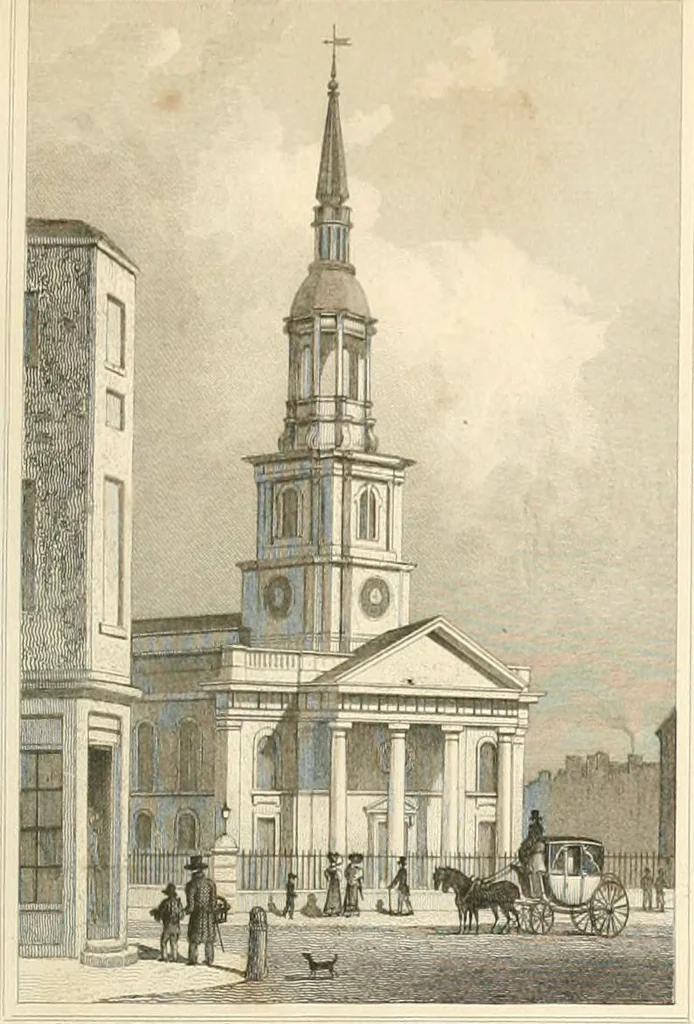 An illustration from London and its environs in the nineteenth century : illustrated by a series of views from original drawings, 1831, leaf 314