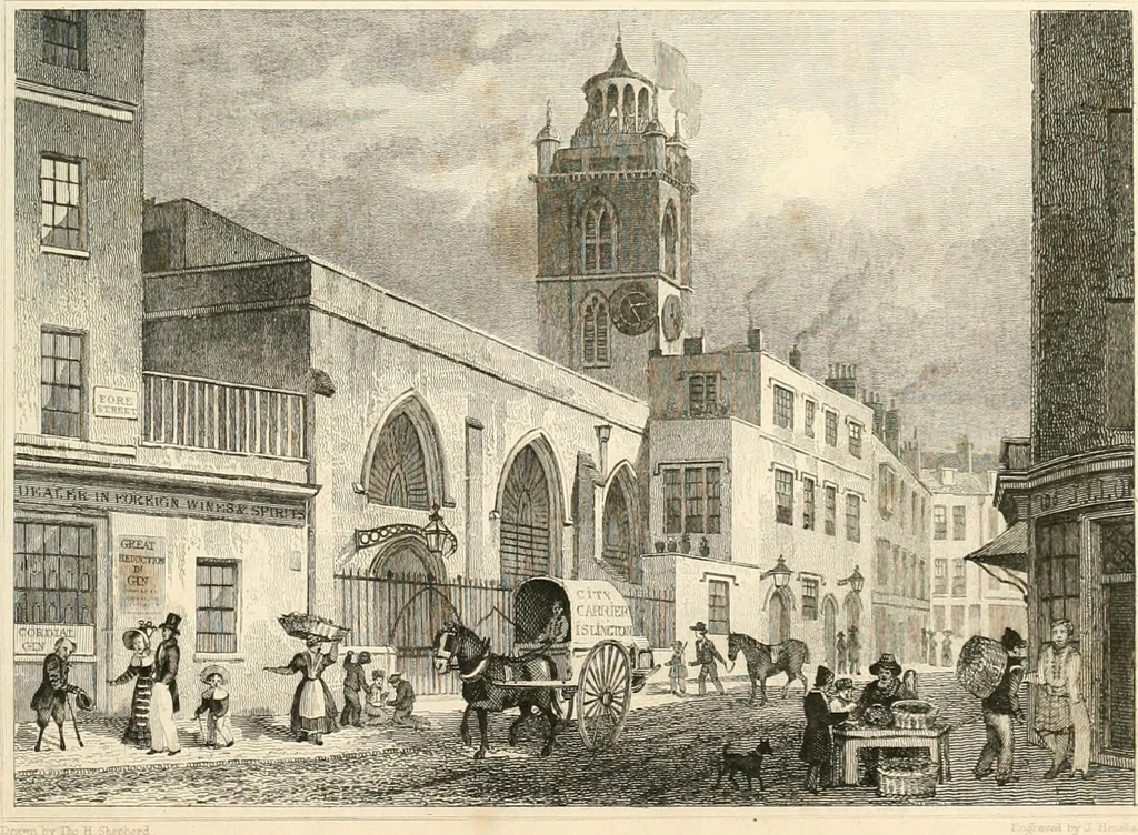 An illustration from London and its environs in the nineteenth century : illustrated by a series of views from original drawings, 1831, leaf 316