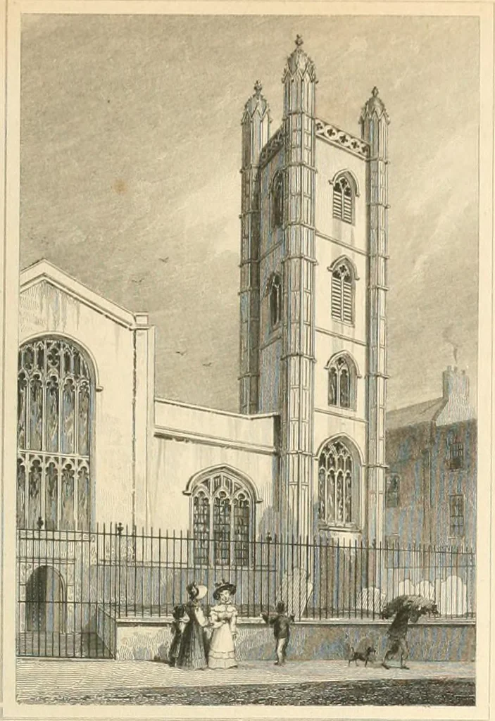 An illustration from London and its environs in the nineteenth century : illustrated by a series of views from original drawings, 1831, leaf 318