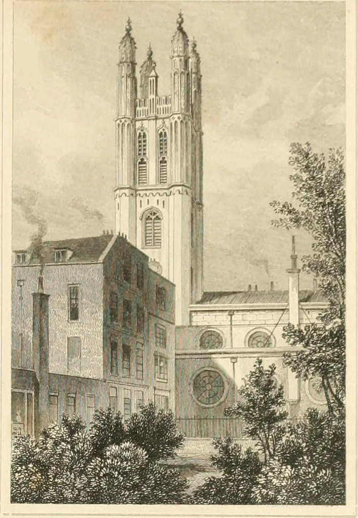 An illustration from London and its environs in the nineteenth century : illustrated by a series of views from original drawings, 1831, leaf 318