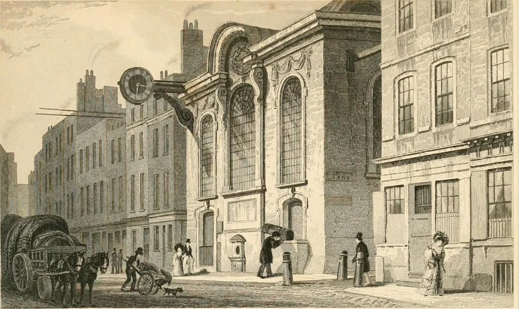 An illustration from London and its environs in the nineteenth century : illustrated by a series of views from original drawings, 1831, leaf 320