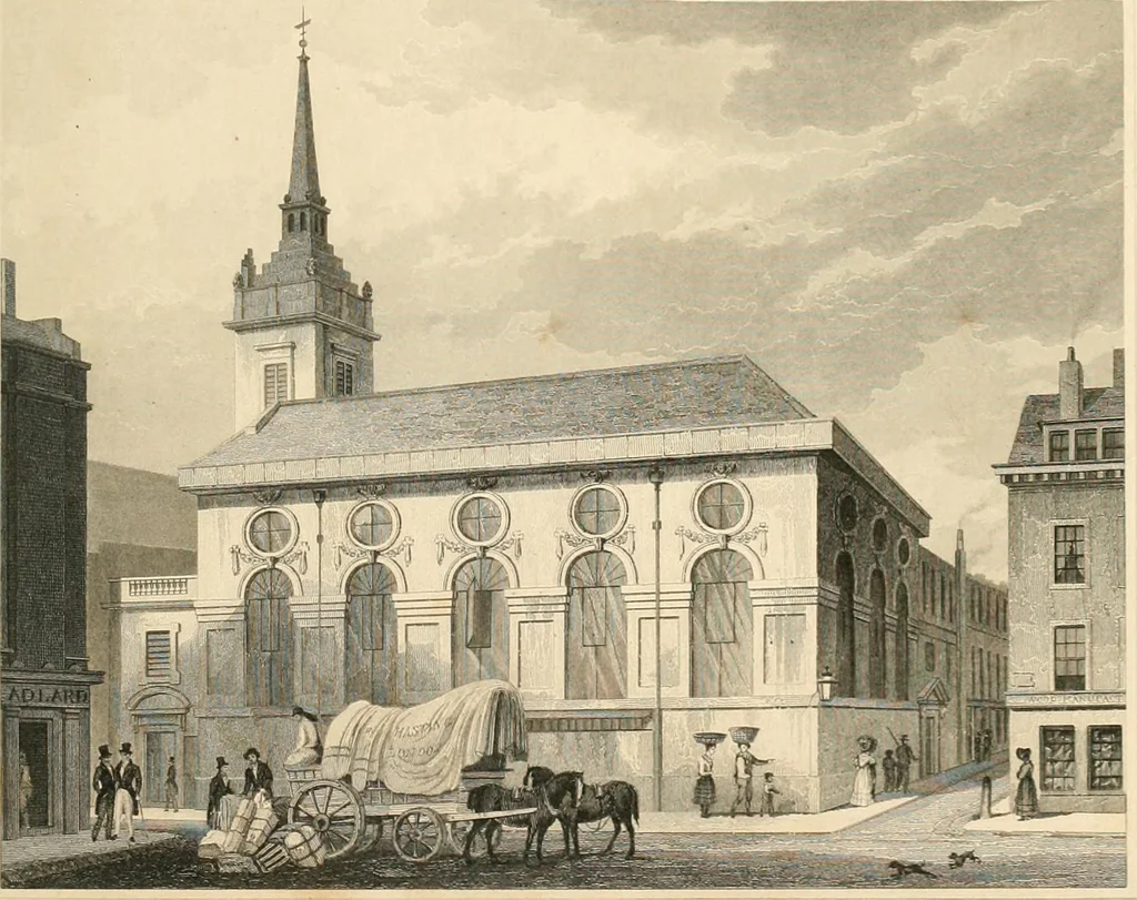 An illustration from London and its environs in the nineteenth century : illustrated by a series of views from original drawings, 1831, leaf 320