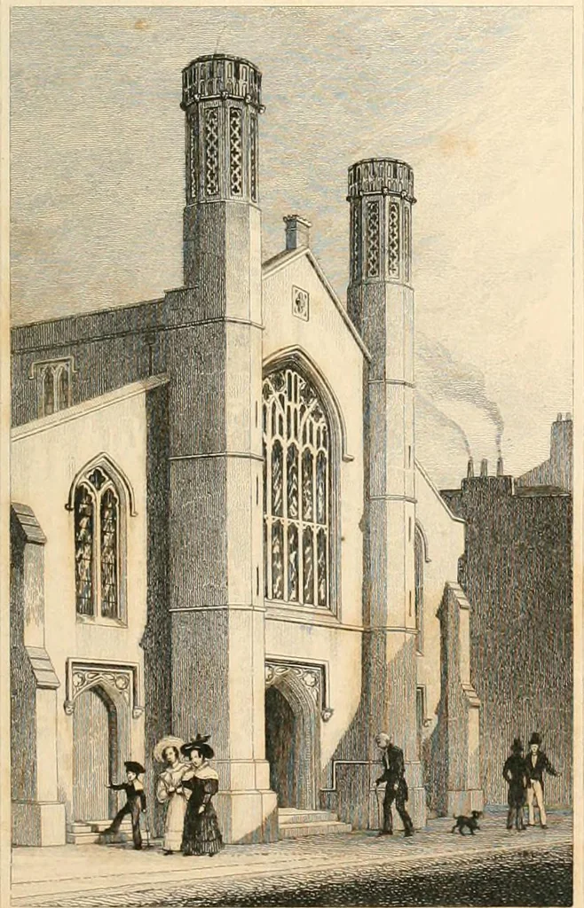 An illustration from London and its environs in the nineteenth century : illustrated by a series of views from original drawings, 1831, leaf 322