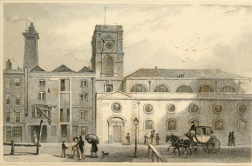 An illustration from London and its environs in the nineteenth century : illustrated by a series of views from original drawings, 1831, leaf 324