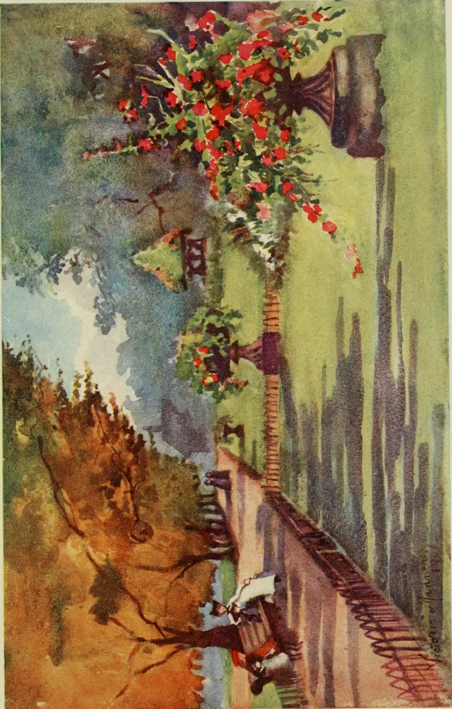An illustration from London parks and gardens, 1907, leaf 128