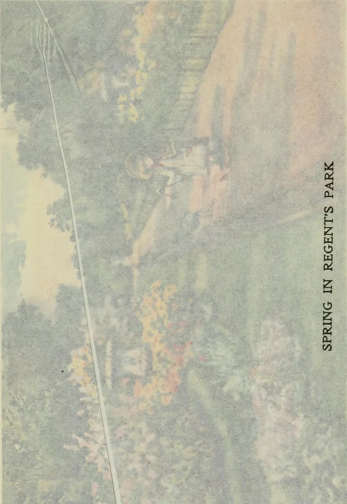An illustration from London parks and gardens, 1907, leaf 142