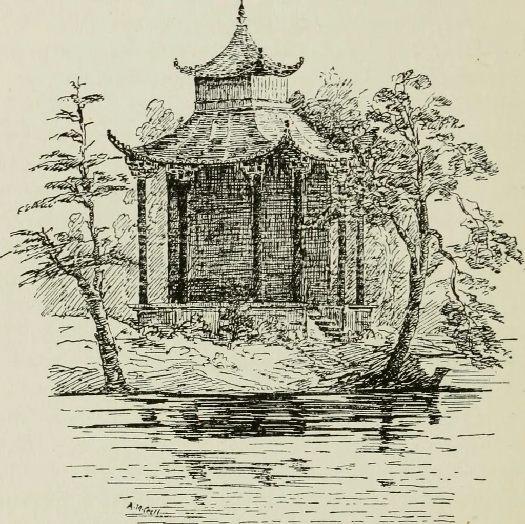An illustration from London parks and gardens, 1907, leaf 181
