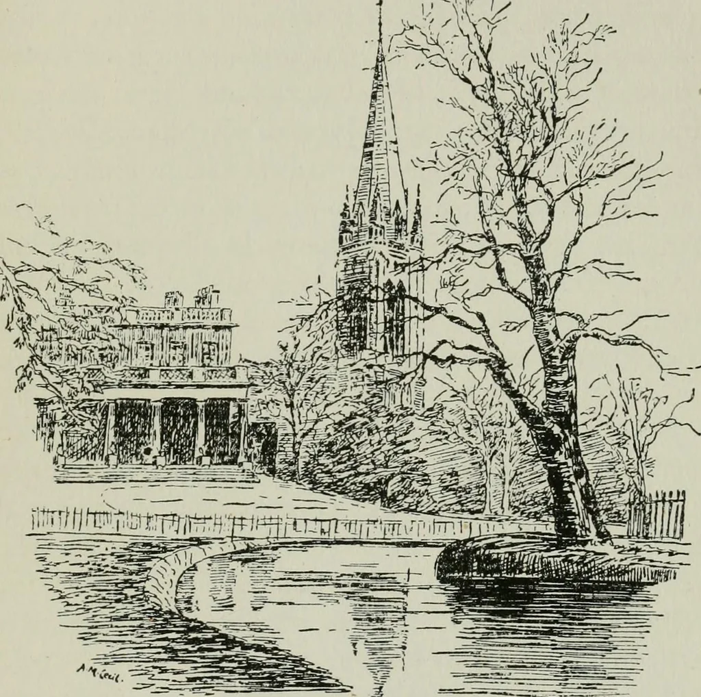 An illustration from London parks and gardens, 1907, leaf 186
