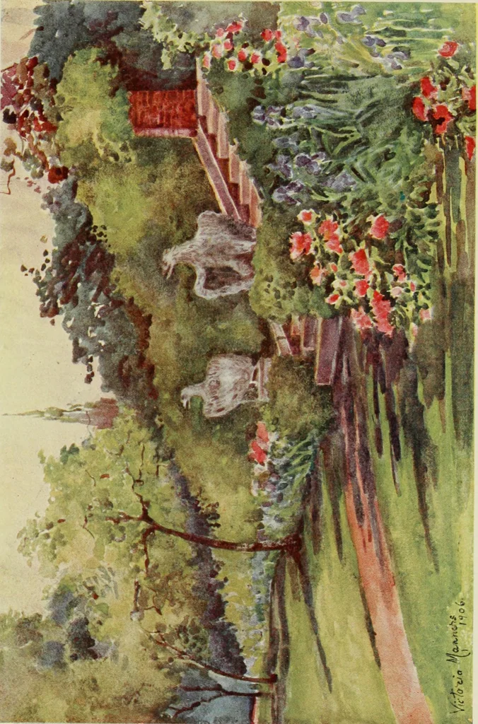 An illustration from London parks and gardens, 1907, leaf 194