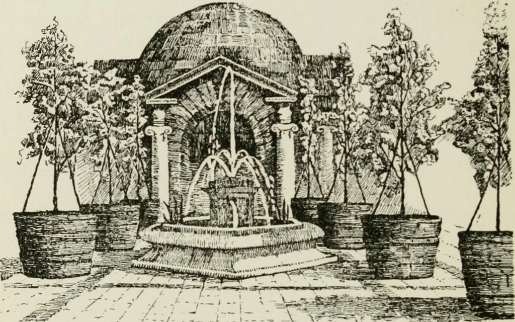 An illustration from London parks and gardens, 1907, leaf 271