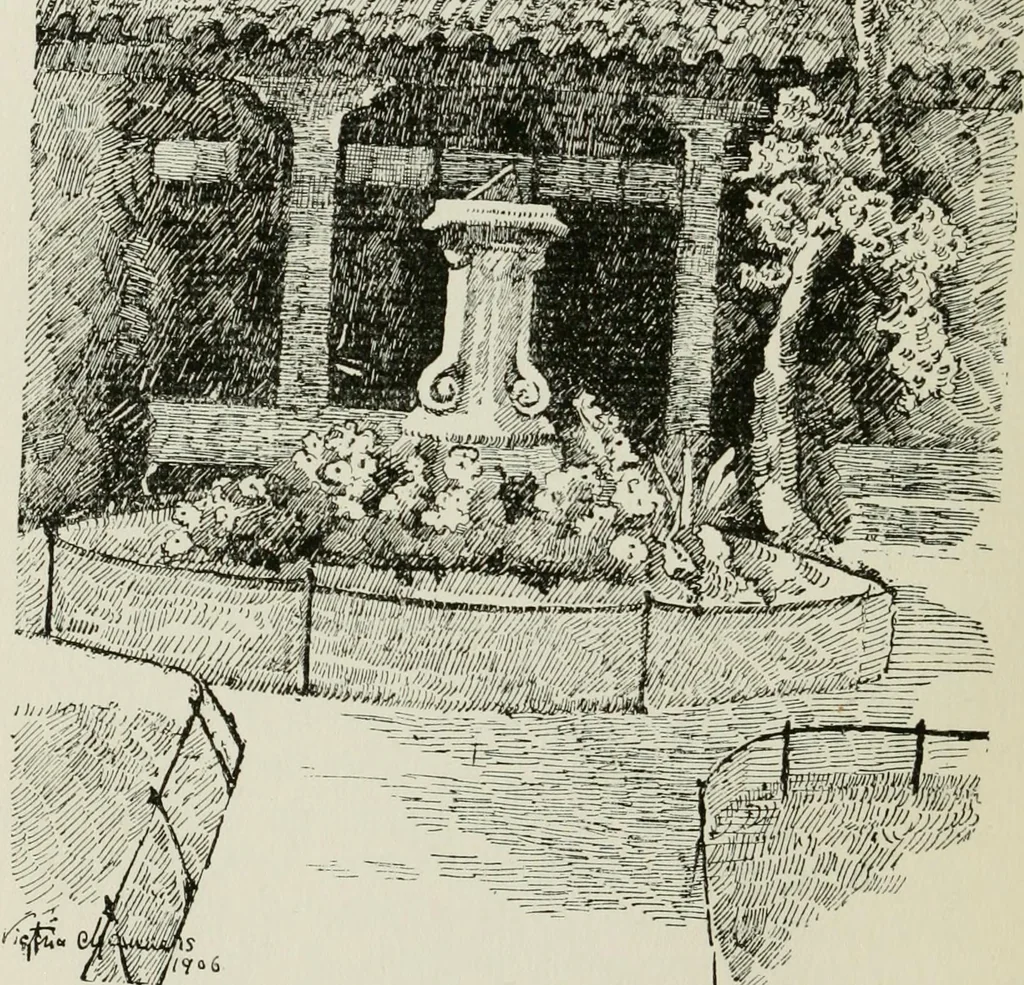 An illustration from London parks and gardens, 1907, leaf 319