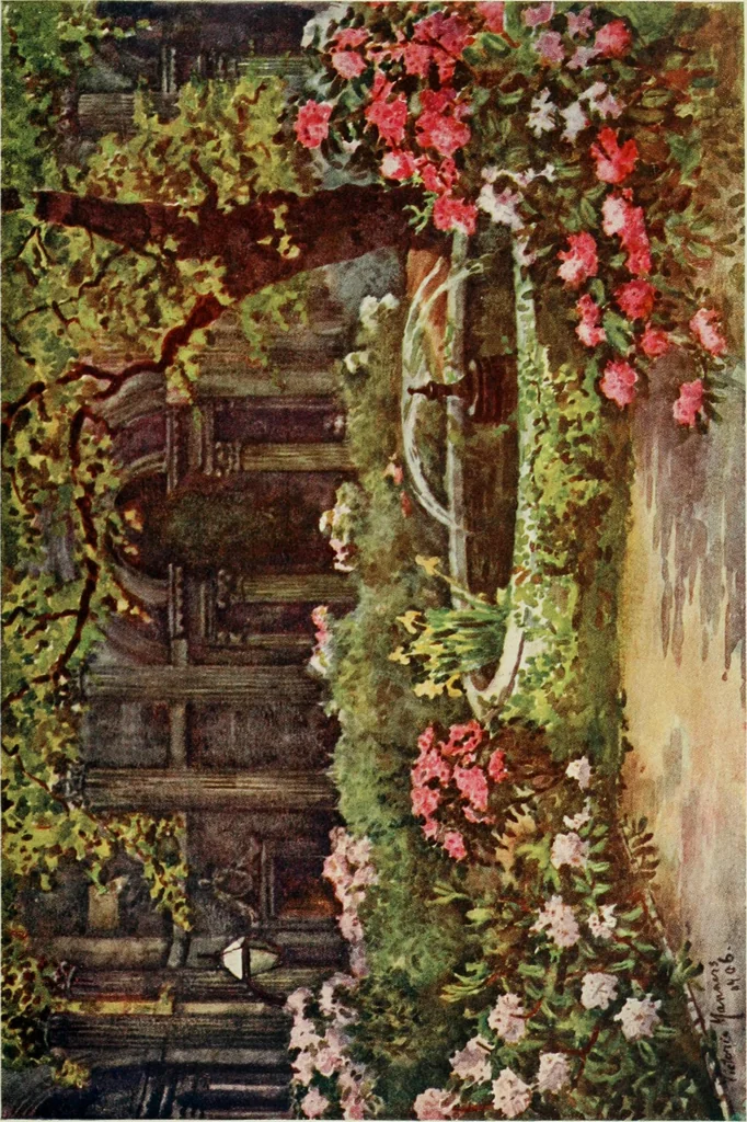 An illustration from London parks and gardens, 1907, leaf 324