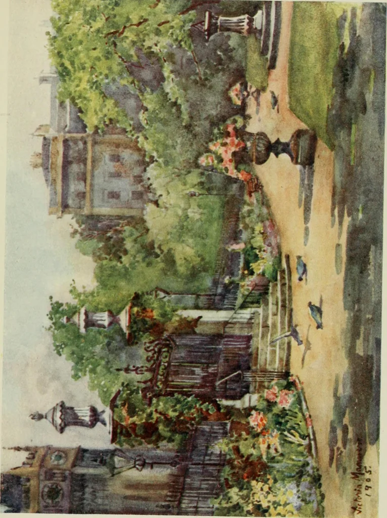 An illustration from London parks and gardens, 1907, leaf 340