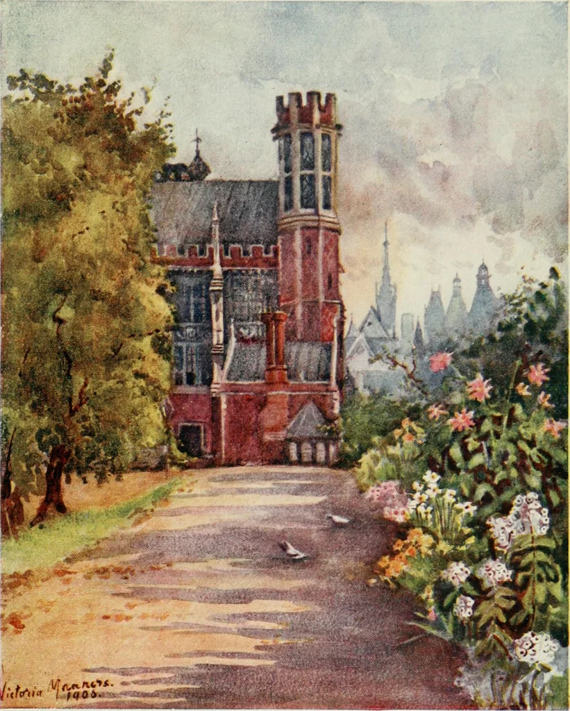 An illustration from London parks and gardens, 1907, leaf 358
