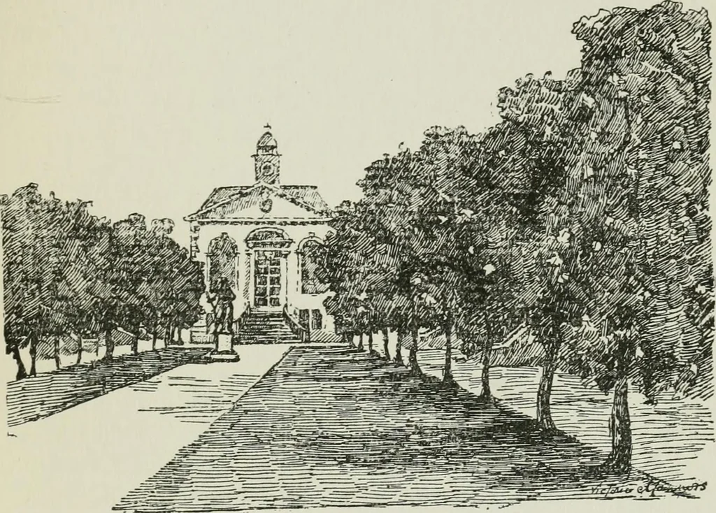 An illustration from London parks and gardens, 1907, leaf 376